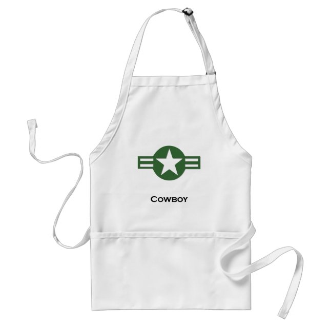 Avental USA Cowboy Green (Frente)