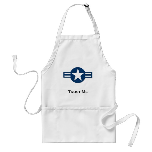 Avental USA Trust Me Blue (Frente)