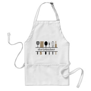 Avental Utensílios de Cozinheiro Personalizados