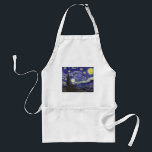 Avental Van Gogh Starry Night<br><div class="desc">Van Gogh Starry Night</div>