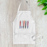 Avental Várias Canetas<br><div class="desc">Várias canetas coloridas juntas. Esta design parece realmente eficaz nestes Apron</div>