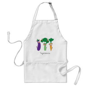 Avental Vegetais Touros Vegetais Engraçados Apron