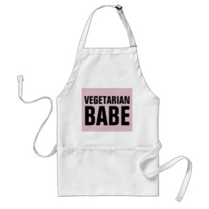 Avental VEGETARIANO BABE LADIES Kitchen Aprons