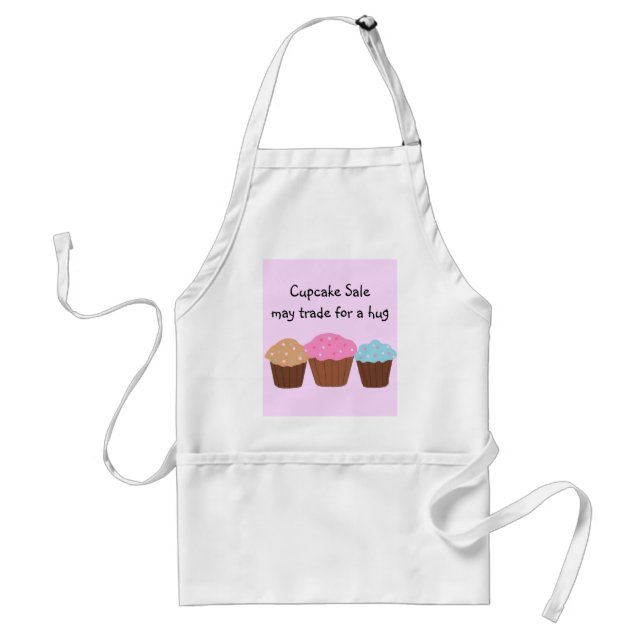 Avental Venda de Cupcake (Frente)