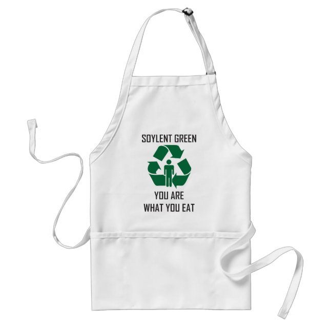 Avental verde de Soylent (Frente)