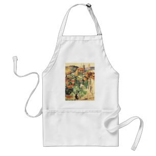 Avental Vila de Gardanne por Paul Cezanne, Arte Antiga