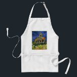 Avental Vincent van Gogh - A Igreja em Auvers<br><div class="desc">A Igreja de Auvers (1890) de Vincent van Gogh é uma pintura religiosa de Apos impressionismo fino e arquitetônica. Uma mulher caminhando em direção à capela da vila com belas janelas de vidro manchado. Uma cena de arquitetura diária. Sobre o artista: Vincent Willem van Gogh (1853-1890) era um pintor Post...</div>