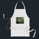 Avental Vincent van Gogh's The Starry Night (1889)<br><div class="desc">Um trabalho de arte clássico que passou para o dominio público e faz presentes maravilhosos e outros produtos. Van Gogh escreveu uma vez: "Muitas vezes me parece que a noite ainda é mais rica em cores do que o dia; tendo tons das violetas, azuis e verdes mais intensos. Se prestarmos...</div>