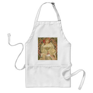 Avental Vintage Coffee Poster Apron