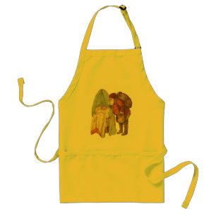 Avental Vintage do Natal do Baby Santa Clause