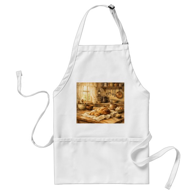 Avental Vintage Farm Kitchen Apron (Frente)