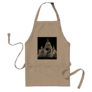 Avental Vintage France Paris Sacre Coeur Basilica