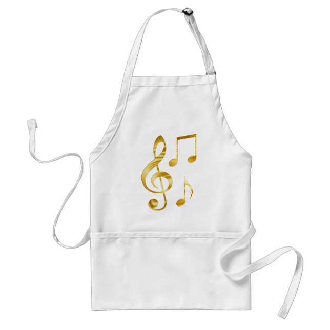 Avental Violin Key elegant (Frente)