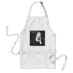 Avental Vítor Hugo e Felicidade Citação Oferece Camisetas 