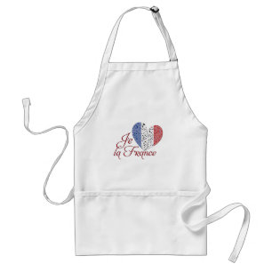 Avental Vive la France