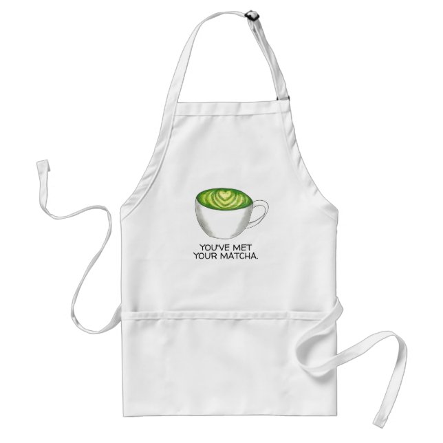 Avental Você encontrou seu jogo Matcha Green Tea Latte Lov (Frente)