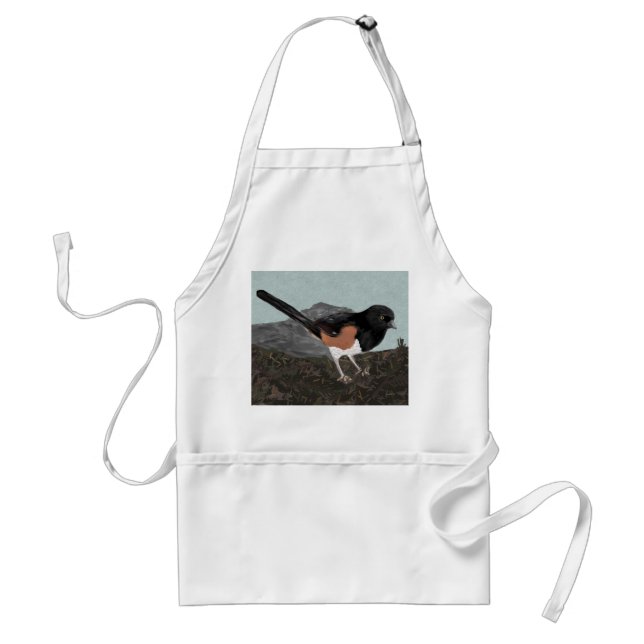 Avental Watercolor East Towhere Apron (Frente)