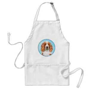 Avental Welsh Springer Spaniel Painting - Arte Original De
