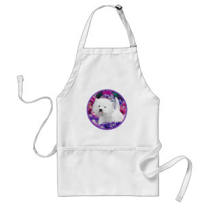 Avental West Highland White Terrier Pintando Arte Canina