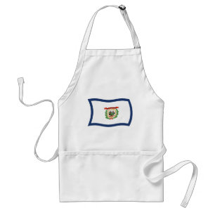 Avental West Virginia Flag Apron