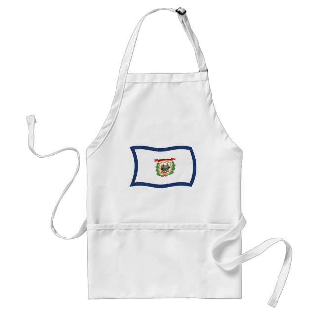 Avental West Virginia Flag Apron (Frente)