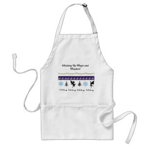 Avental Whimical , fada , papais noeis, luzes de cordas, n