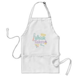 Avental Whisk Taker – Playful Pastel Kitchen Apron