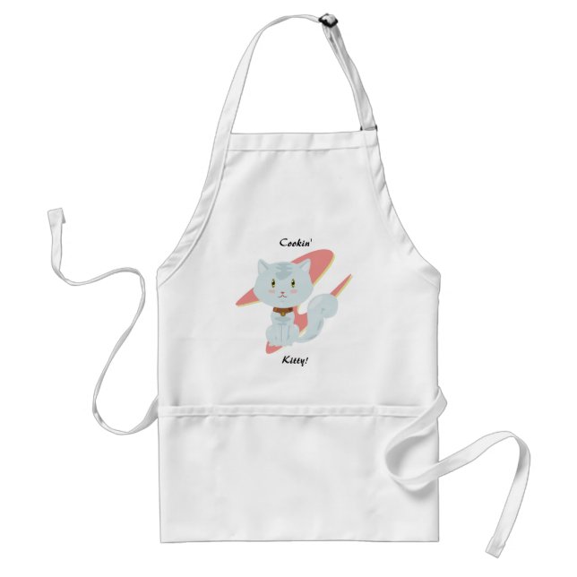 Avental White Cat Apron (Frente)