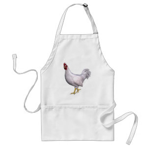 Avental White Rooster