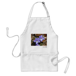 Avental WildFlowers Birds-Foot Violet III Gifes e Roupa