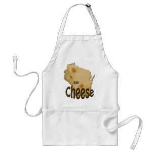 Avental Wisconsin Diga queijo Apron