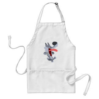Avental Wolf Apron, um cartoon para dança