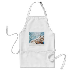 Avental Wolf In Snow