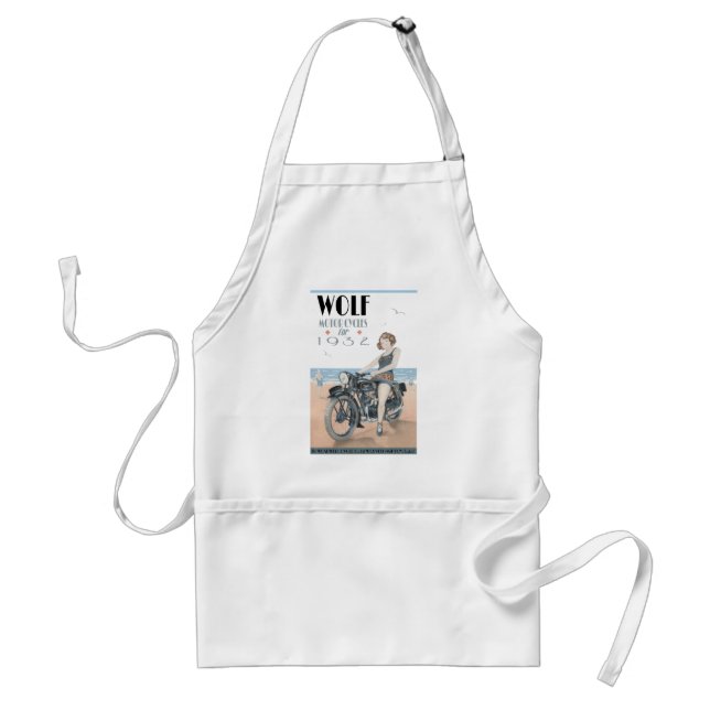 Avental Wolf Motorcycle Standard Apron (Frente)