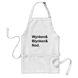 Avental Wynken Blynken & Nod   História de Dormir do Sapat