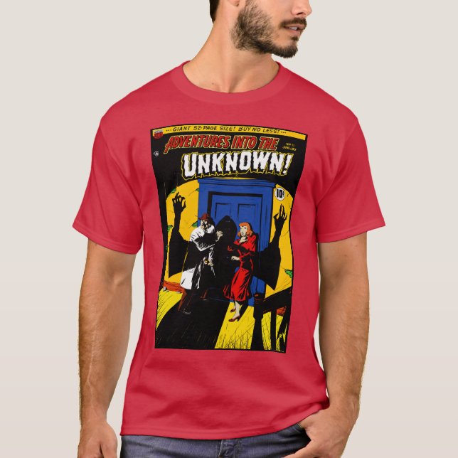 Aventura do ano 40 na UNKNOWN! Camiseta (Frente)