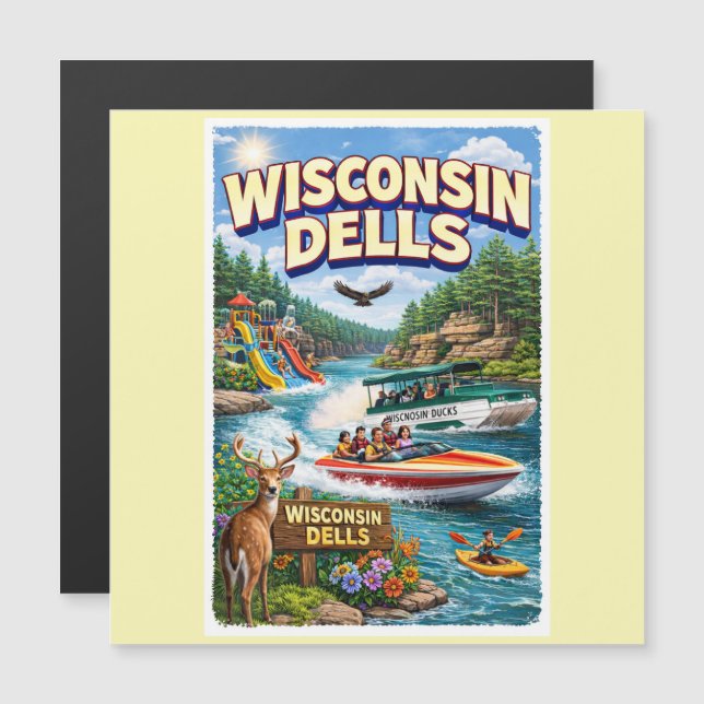 Aventura em Wisconsin Dells – Parques Aquáticos e  (Frente/Verso)