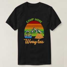 Aventura Está Chamando - Feliz Camping T-Shirt