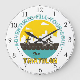 Aventura preencha a sua alma Relógio de Parede Ac