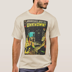 Aventuras da década de 1950 na camiseta desconheci