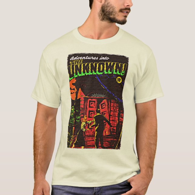 Aventuras de 1950 na UNKNOWN! Camiseta (Frente)