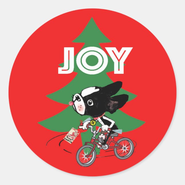 Aventuras do adesivo de presente Mirabelle Holiday (Frente)