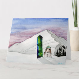 Aventuras do Coconut: Cartão de janeiro 8,5"x11"