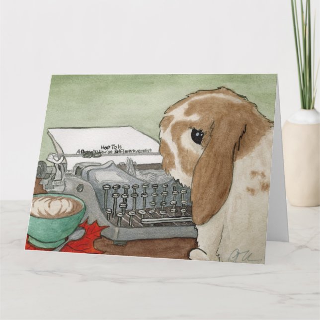 Aventuras do Coconut: Cartão de novembro de 8,5"x1 (Frente)