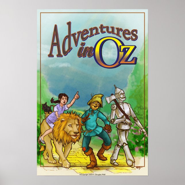 Aventuras em Oz - Assistente Poster (Frente)