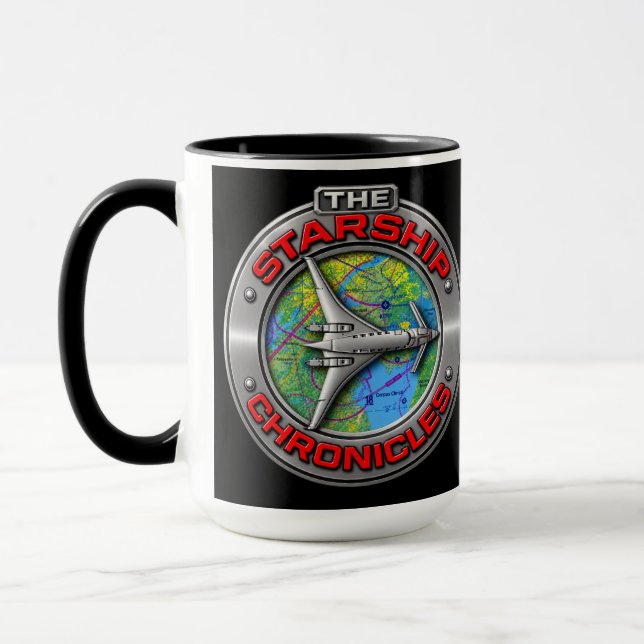 Aventuras no Simulador de Voo Caneca Crônicas da N (Esquerda)
