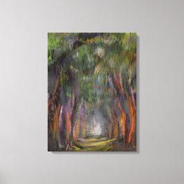 Avenue of the Oaks - Canvas Print