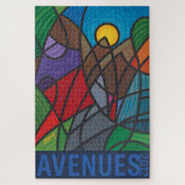 AVENUES 2012 (texto) Quebra-cabeça por Darin Jones