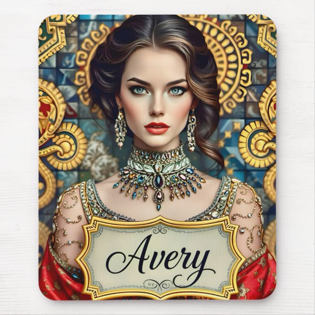AVERY ~ Linda Mulher ~ Mousepad (Frente)
