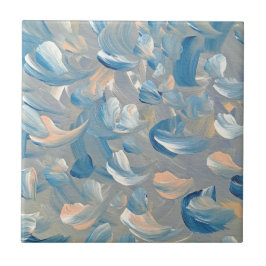 Aves de um Azulejo cerâmico de penas